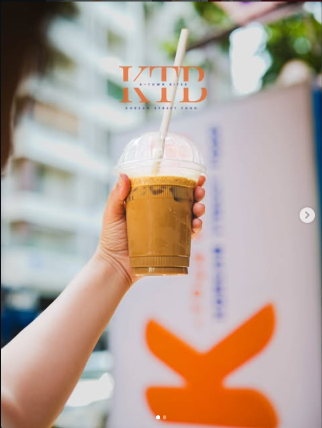 Iced coffee at K-Town Bites Kothrud